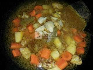 咖喱鸡肉饭的做法步骤:8