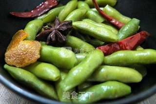 经典小食--五香毛豆的做法步骤：6