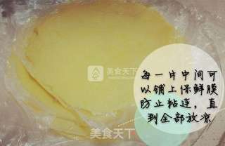 榴莲千层蛋糕的做法步骤:5