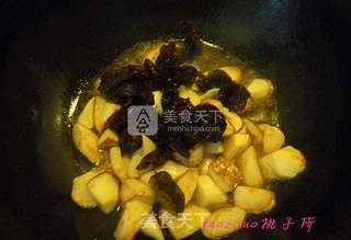 蚝油茭白的做法步骤:6