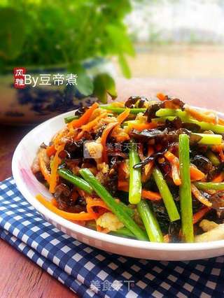 鱼香肉丝的做法步骤:11
