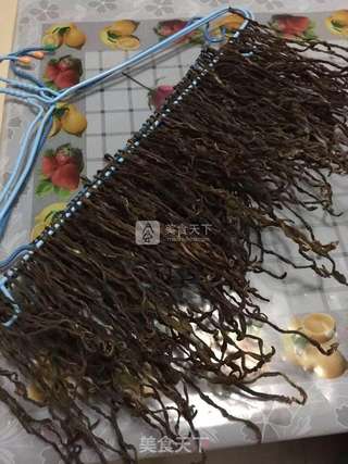 自制简易干豇豆的做法步骤:7