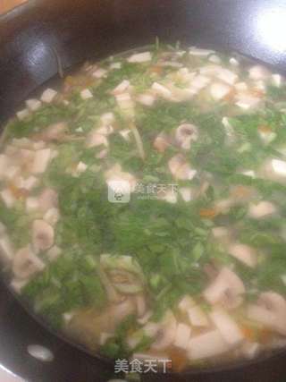 鲜蛏豆腐羹的做法步骤:14