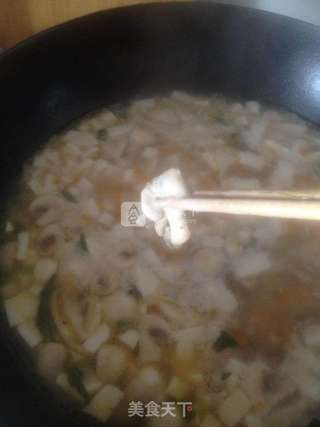 鲜蛏豆腐羹的做法步骤:13
