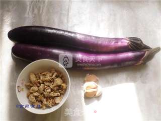 秘制蒸茄子的做法步骤：1