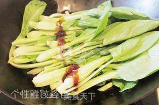 蒜香青菜的做法步骤:5