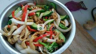 炒三鲜素面筋的做法步骤:14