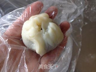 榴莲冰皮月饼的做法步骤:12