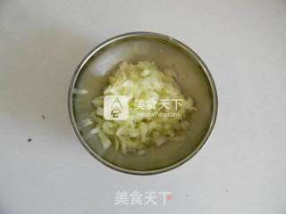 角瓜青椒火腿蒸饺的做法步骤:7