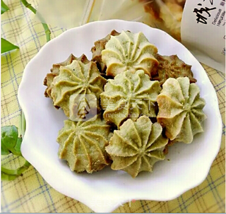 抹茶曲奇--精致下午茶,怎能少得了她的做法步骤:4