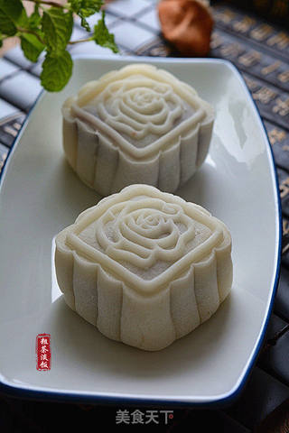 榴莲冰皮月饼的做法步骤:17