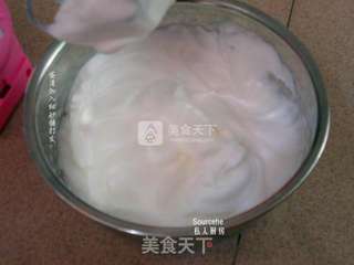 栗子抹茶蛋糕的做法步骤:7