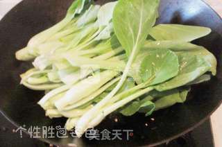 蒜香青菜的做法步骤:4