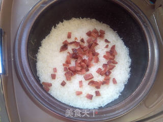 腊味贝裙寿司的做法步骤:5