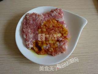 肉末茄子长豇豆的做法步骤:4