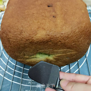 蔓越莓抹茶吐司的做法步骤:11