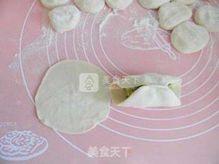 角瓜青椒火腿蒸饺的做法步骤:10