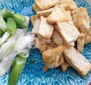 豉香小炒豆腐的做法步骤:3