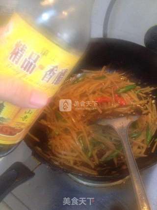 酸辣土豆丝的做法步骤:8