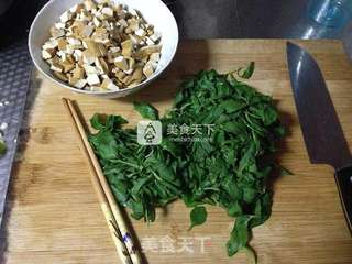 马兰头拌香干的做法步骤:4