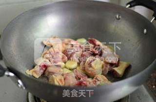 玉米三杯鸡的做法步骤:5