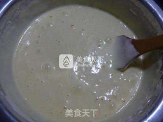 黑芝麻玉米面海绵蛋糕的做法步骤:6