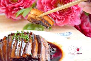 梅菜扣肉的做法步骤:20