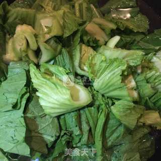 白灼芥菜的做法步骤:4