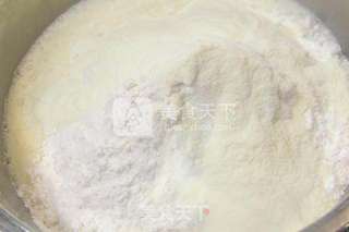 休闲小吃——牛奶方块饼干的做法的做法步骤:4