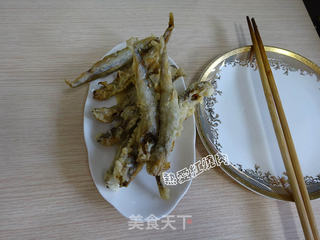 炸多春鱼的做法步骤:7