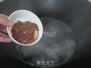 波菜枸杞猪肝汤的做法步骤:8