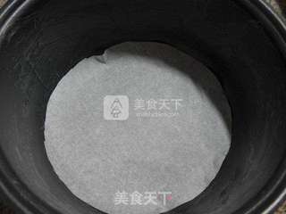 黑芝麻玉米面海绵蛋糕的做法步骤:9