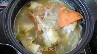 螃蟹萝卜煲的做法步骤:10