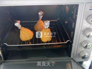黄金鸡腿的做法步骤:9