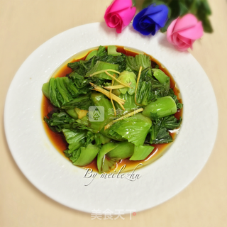 白灼芥菜的做法步骤:7