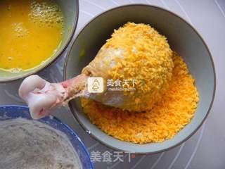黄金鸡腿的做法步骤:8