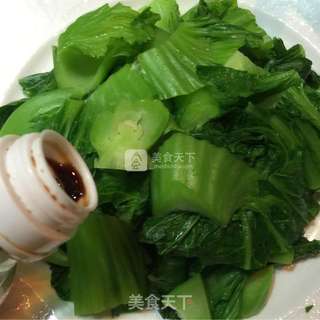 白灼芥菜的做法步骤:5