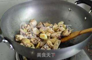 玉米三杯鸡的做法步骤:6