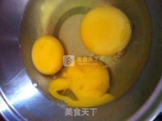 蟹子酱蛋炒饭的做法步骤:2
