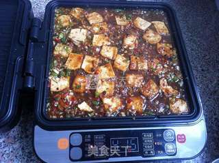 电饼铛煎豆腐的做法步骤:8