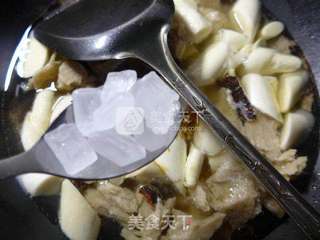 烤麸烧茭白的做法步骤:9