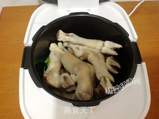 红焖羊蹄的做法步骤:6