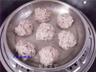 手工冬菇猪肉丸的做法步骤:10