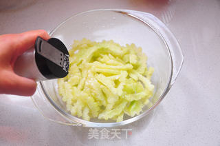 凉拌水果苦瓜的做法步骤:4