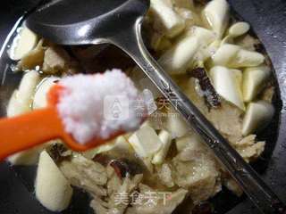 烤麸烧茭白的做法步骤:10