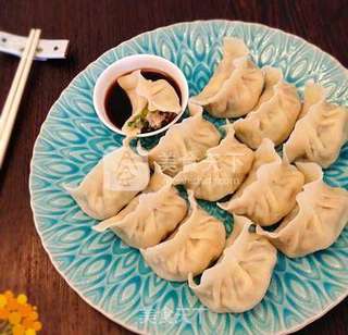 杏鲍菇鲜肉虾仁水饺的做法步骤:17