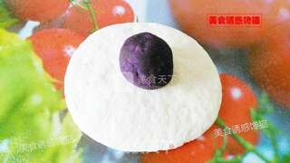 花样紫薯面包的做法步骤:7