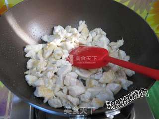 酱爆桃仁鸡丁的做法步骤:7