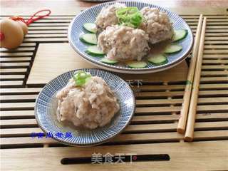 手工冬菇猪肉丸的做法步骤:13