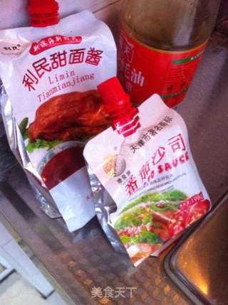 酱烧三丁的做法步骤:6